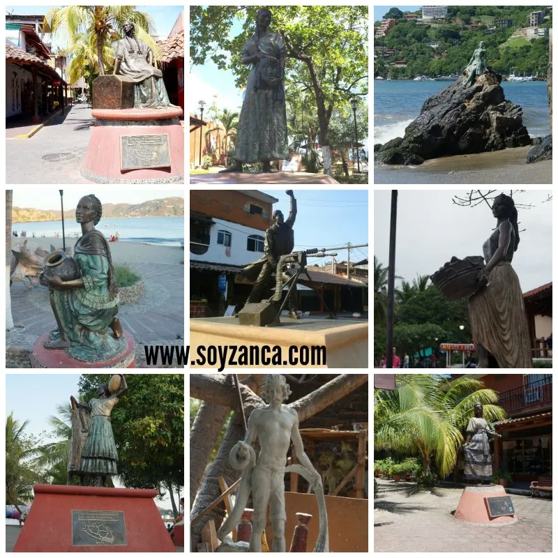 Esculturas de Zihuatanejo