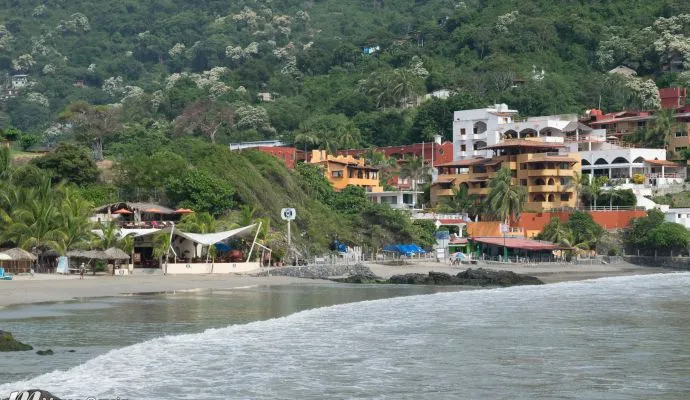 Las Olas De Playa La Madera Ixtapa Zihuatanejo