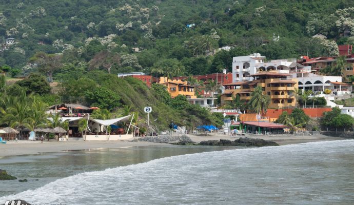 Las Olas De Playa La Madera Ixtapa Zihuatanejo 