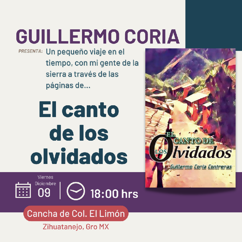 Presentación del Libro el Canto de Los Olvidados