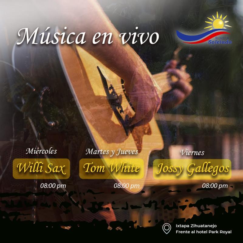 Live Music at Bistró Soleiado