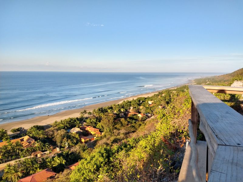 Mirador playa Troncones